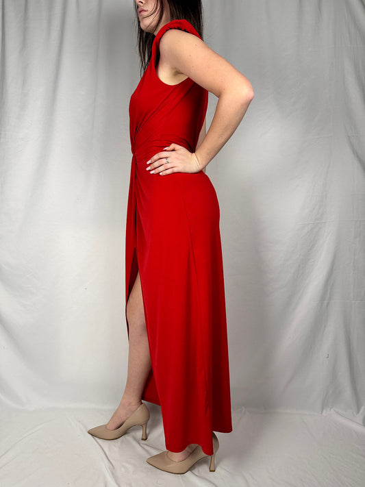 Abito Scollo a V Vicolo Rosso