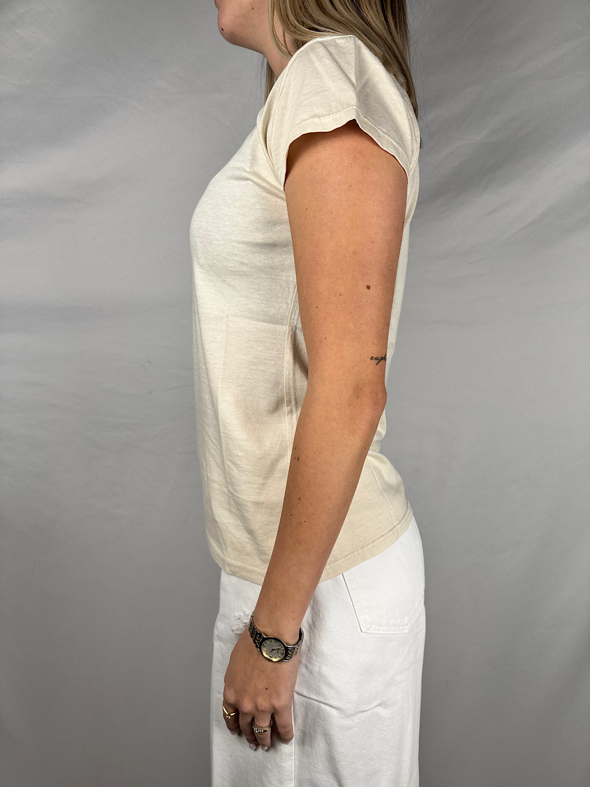 T-Shirt Girocollo Basica Burro Susy-Mix