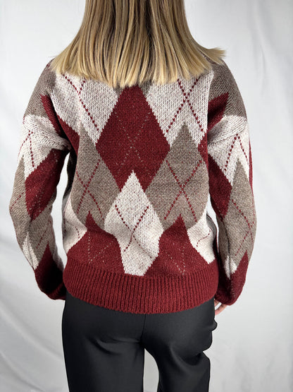 Maglia Rombi Bordeaux Armonia