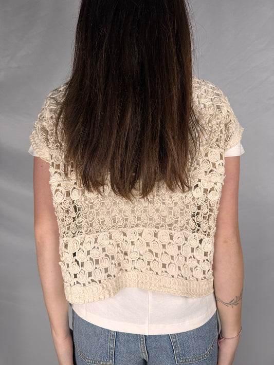 Maglia Crochet Susy Mix Latte