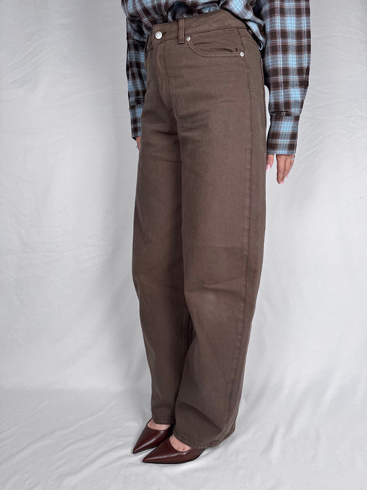 Jeans Sakai Baggy Barrel Mid Waist JJXX Moro