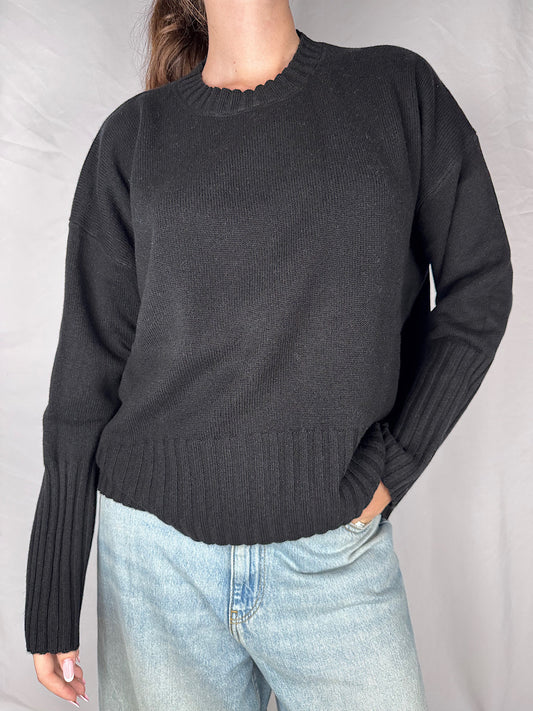 Maglia Girocollo Vicolo Nero