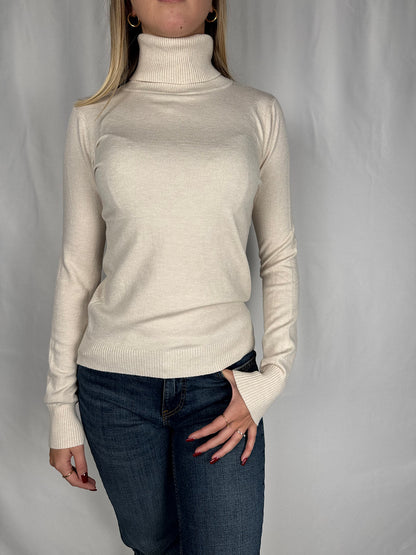 Maglia Dolcevita Panna Armonia