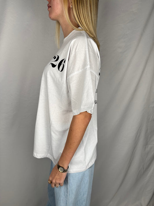 T-Shirt Over con Stampa Soft Bloom Era Vicolo