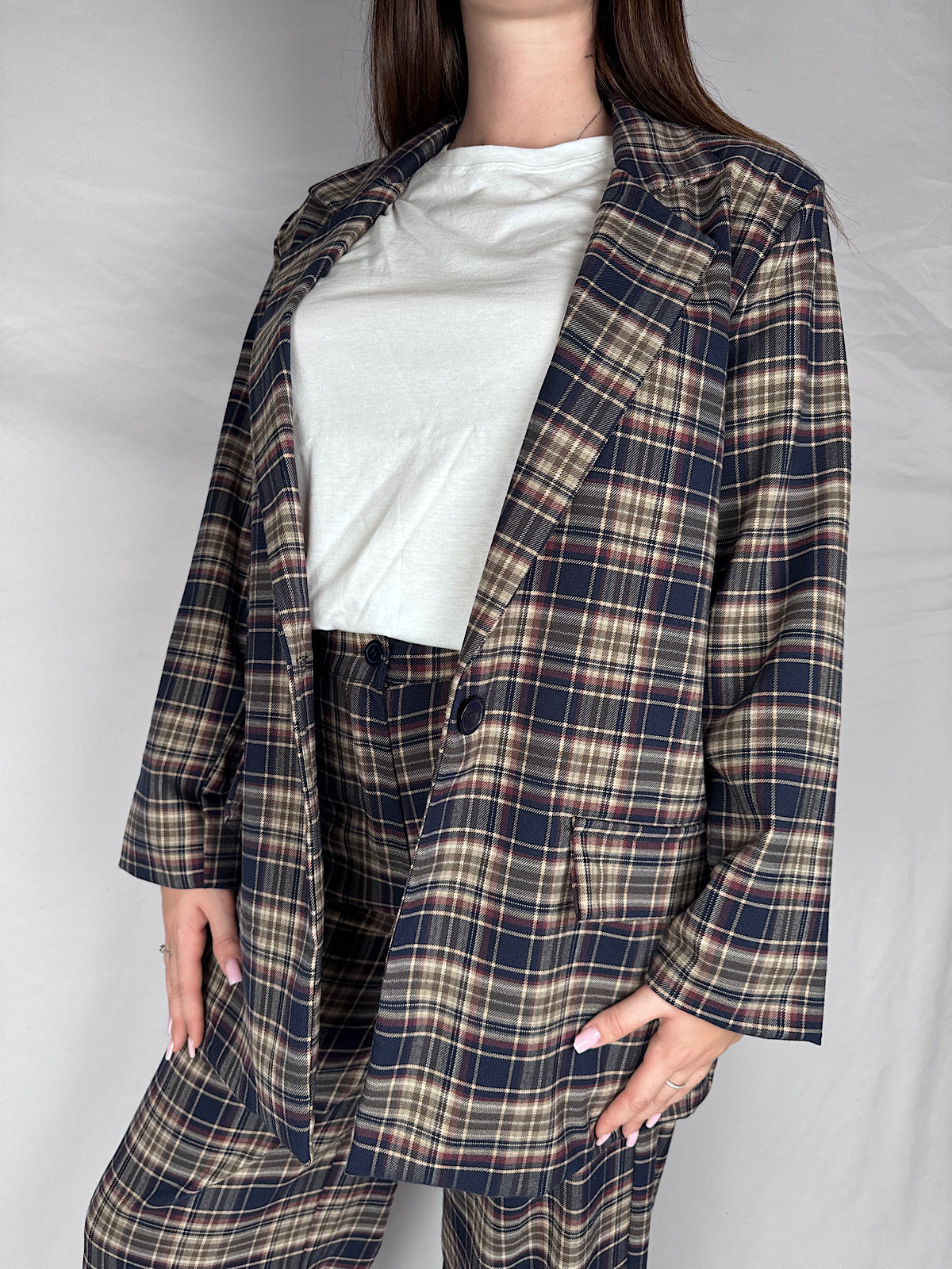 Giacca Scozzese Armonia Blu