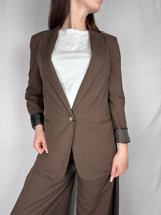Giacca Blazer in Viscosa Lino Vicolo Moro