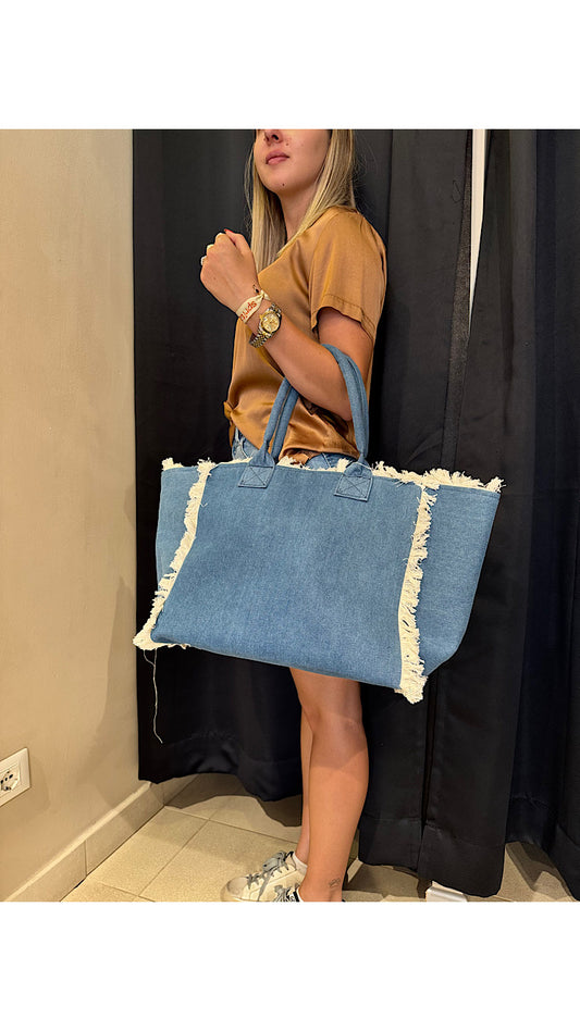 Borsa Denim Scuro Noi di Notte