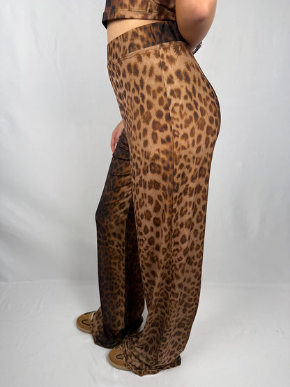 Pantalone Maculato Vicolo Marrone