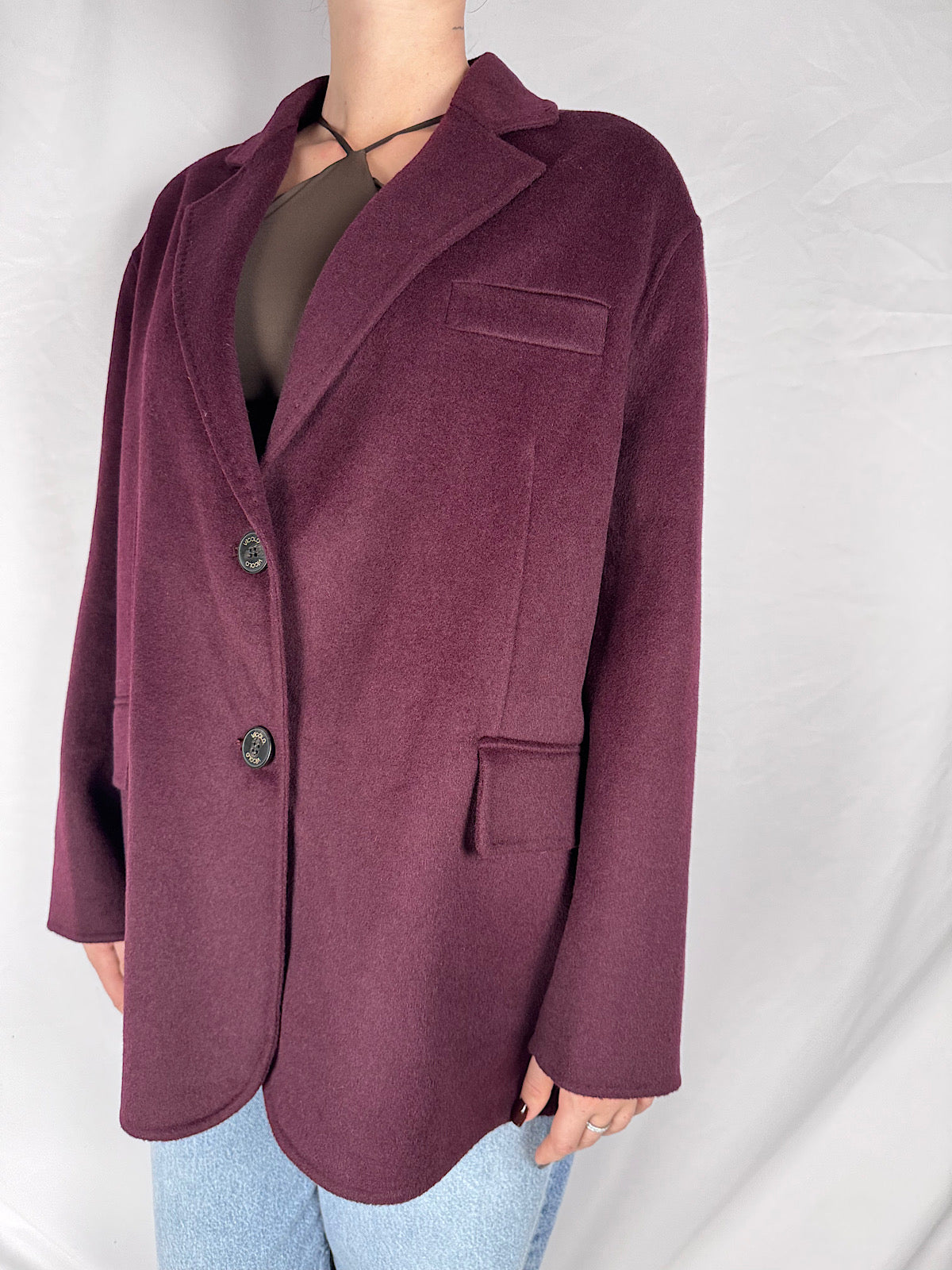 Cappotto Giacca Handmade Vicolo Melanzana