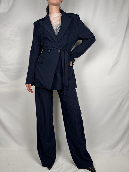 Completo Gessato Blu Armonia