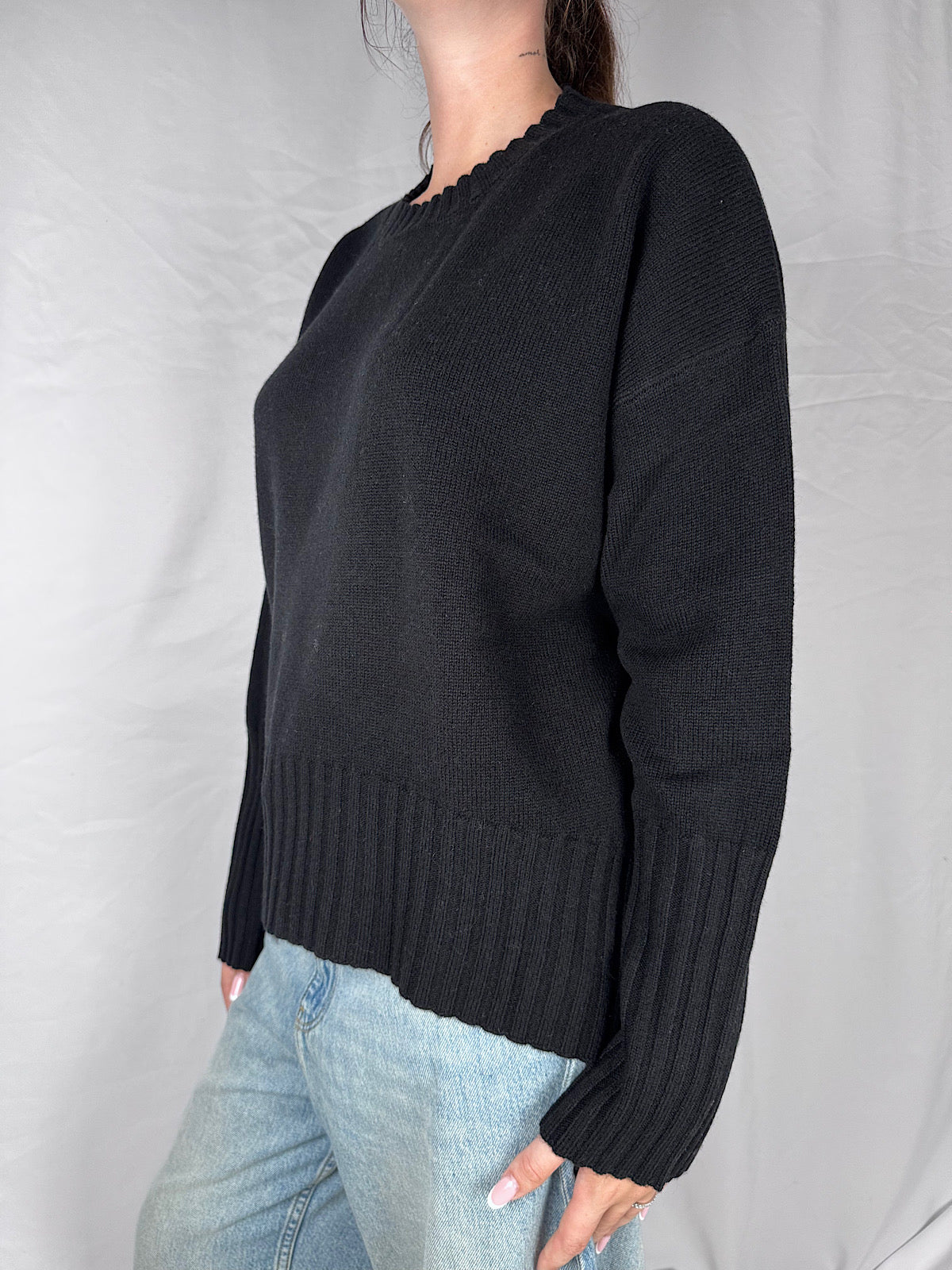Maglia Girocollo Vicolo Nero