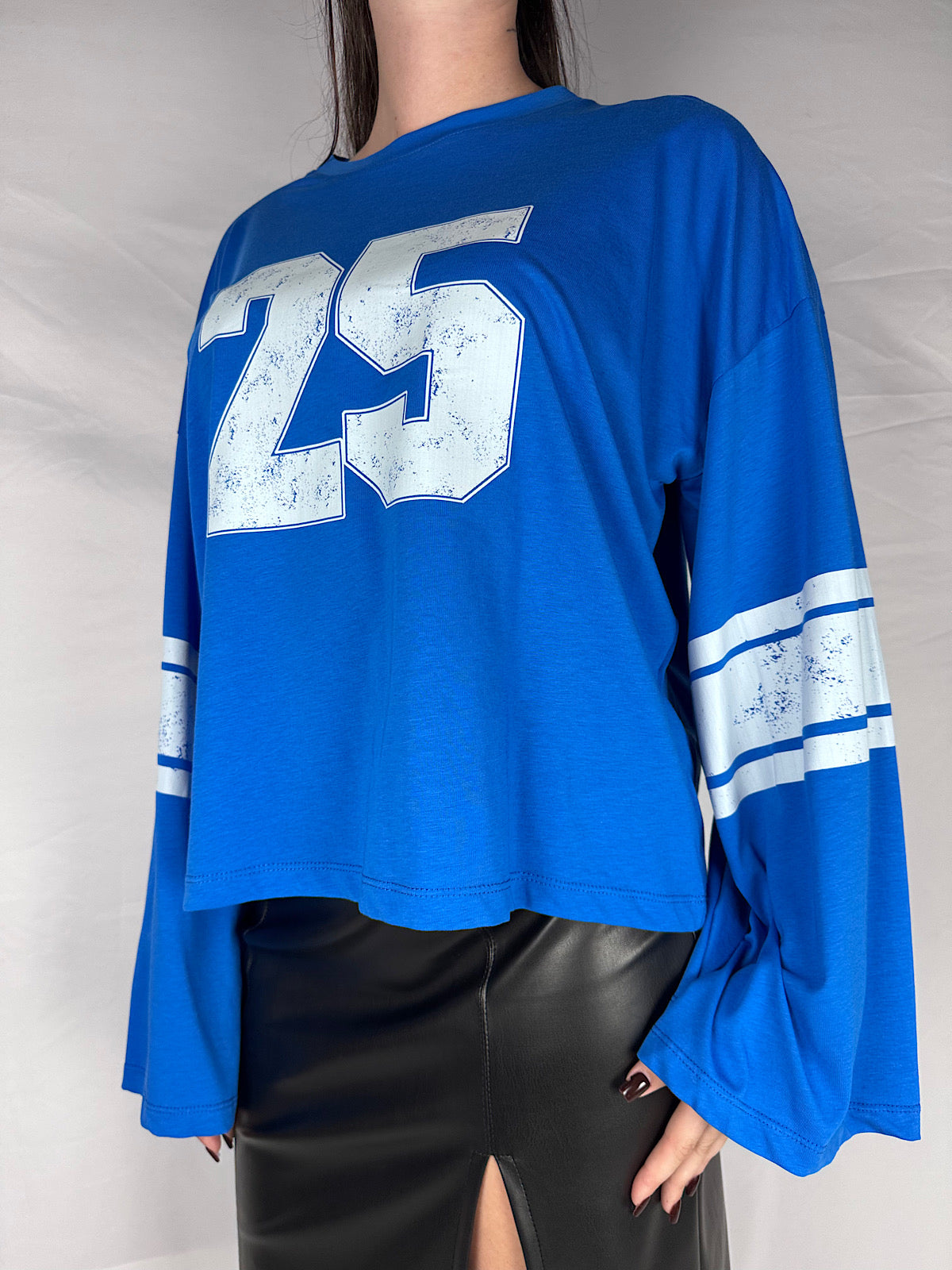 T-shirt Stampa College Vicolo Blu