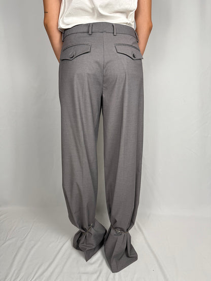 Pantalone Dettaglio Oro Vicolo Grigio