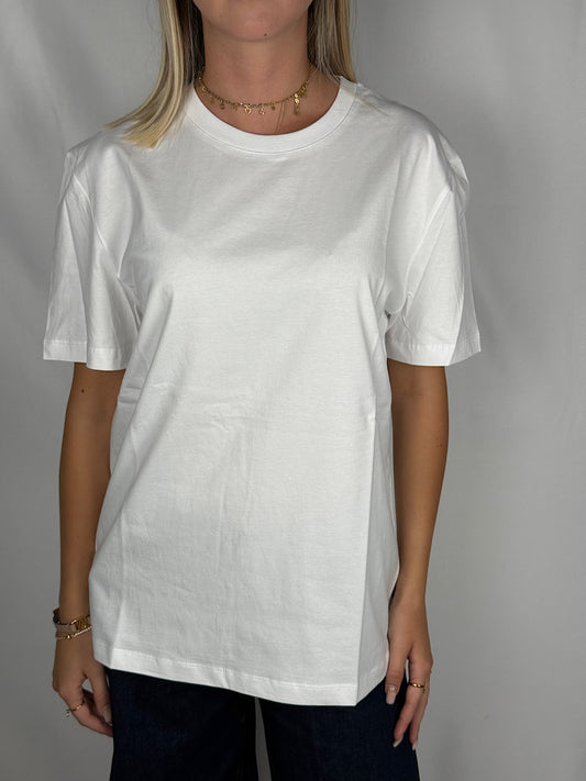 T-Shirt Basic Lumina Bianca
