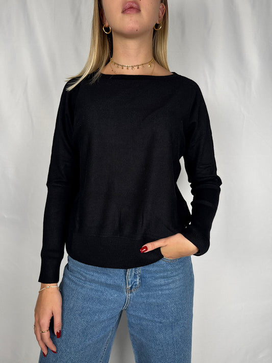 Maglia Girocollo Nero MarkUp