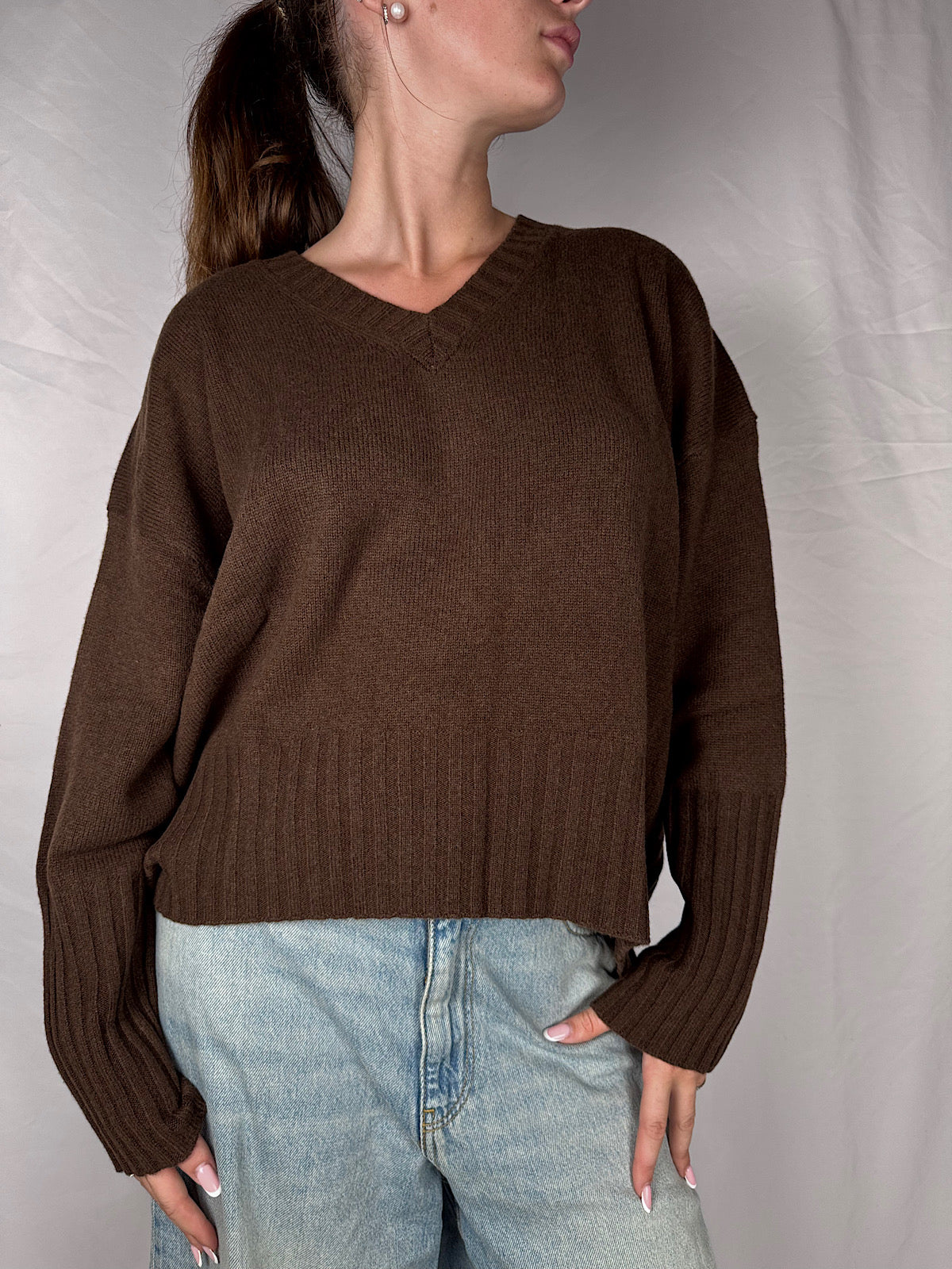 Maglia Scollo V Vicolo Moro