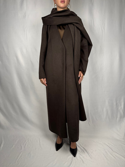 Cappotto Lungo con Stola Hand Made Vicolo Moro