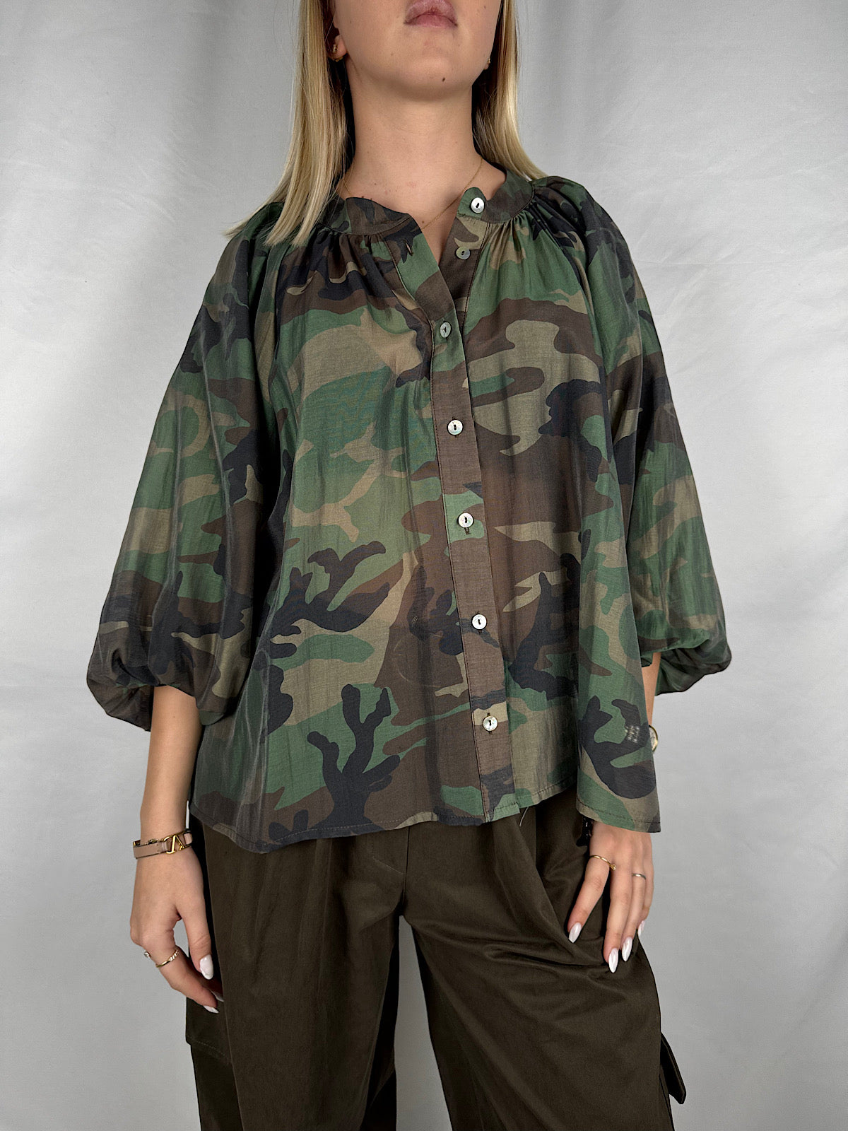 Camicia Camouflage Vicolo Militare