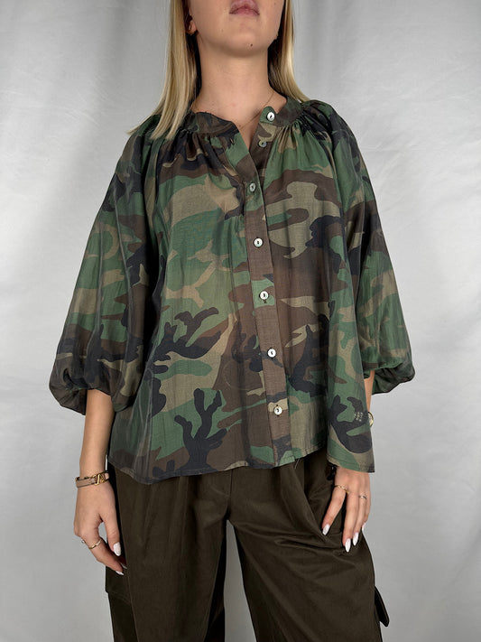 Camicia Camouflage Vicolo Militare