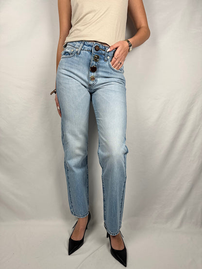 Jeans Zoe Bottoni Gioello Vicolo