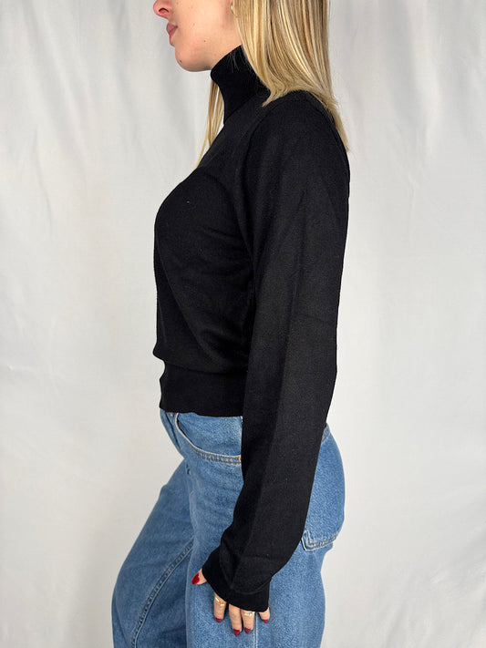 Maglia Dolcevita Nero MarkUp