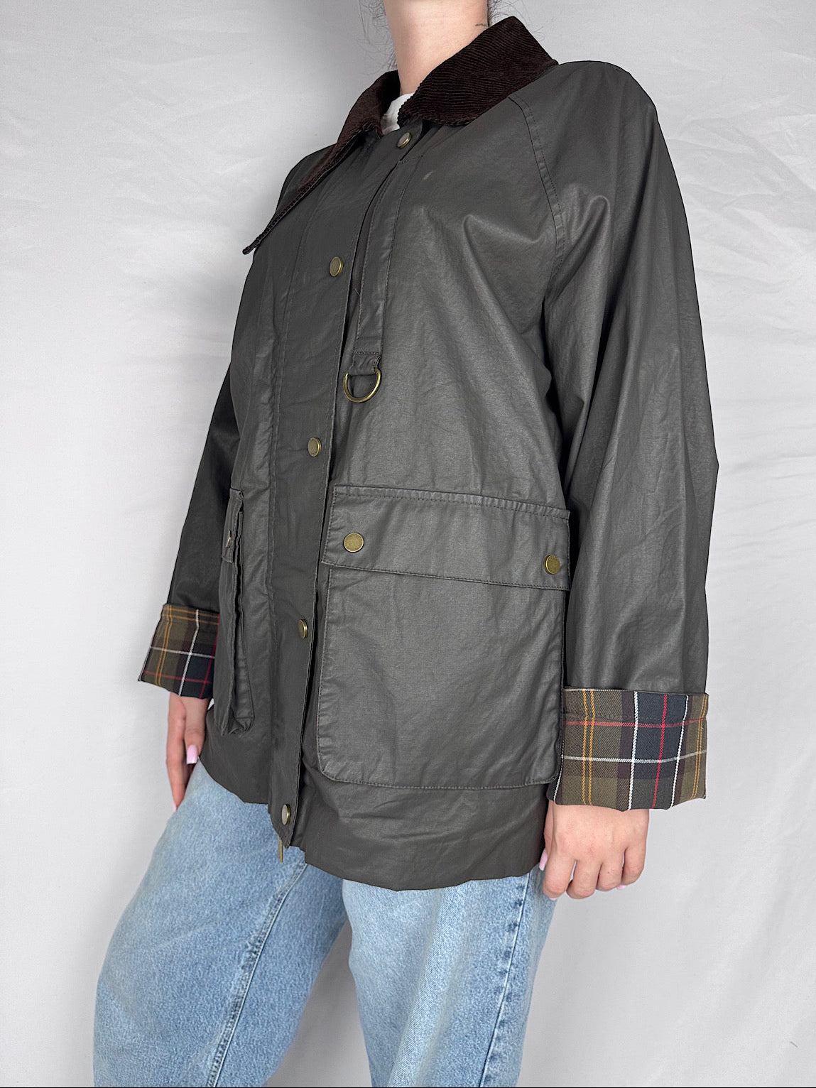 Trench Cerato Collo Velluto Vicolo Moro