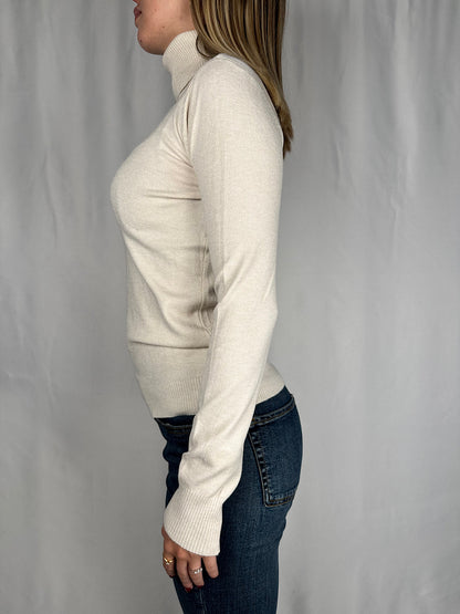 Maglia Dolcevita Panna Armonia