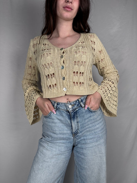 Cardigan West Crochet Armonia Naturale
