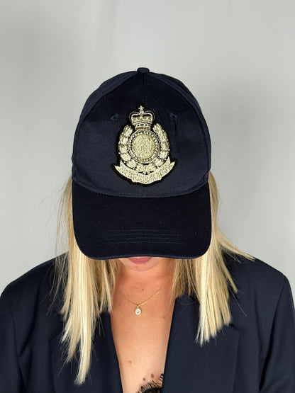 Giacca Tensione-In Blu Navy Con Berretto