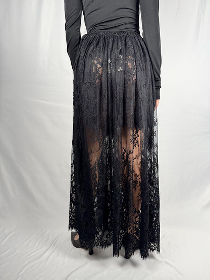 Gonna in Pizzo Nero Vicolo