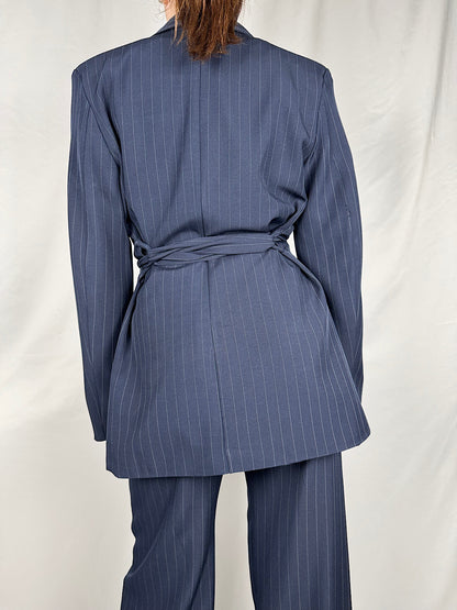 Completo Gessato Blu Armonia