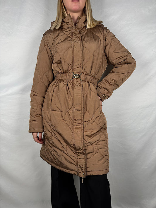 Piumino Lungo Cammello Liu Jo