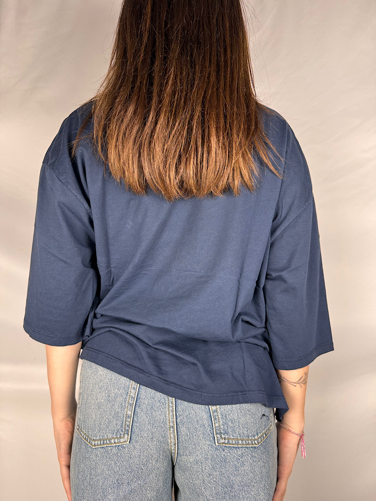 T-Shirt Scatoletta  Susy Mix Blu