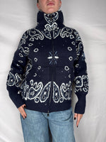 Cardigan in Maglia Armonia Blu