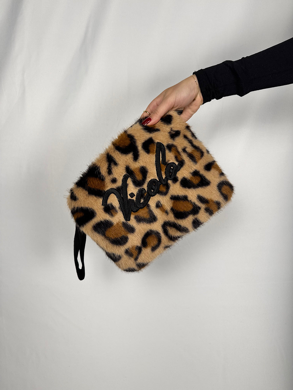 Pochette in Pelo Maculata Vicolo