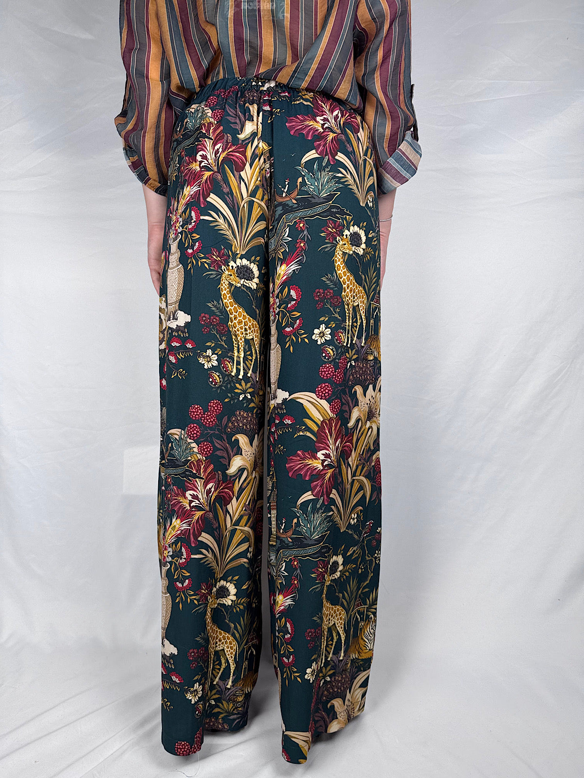 Pantalone Fantasia con Elastico “Nomad” Haveone Cina