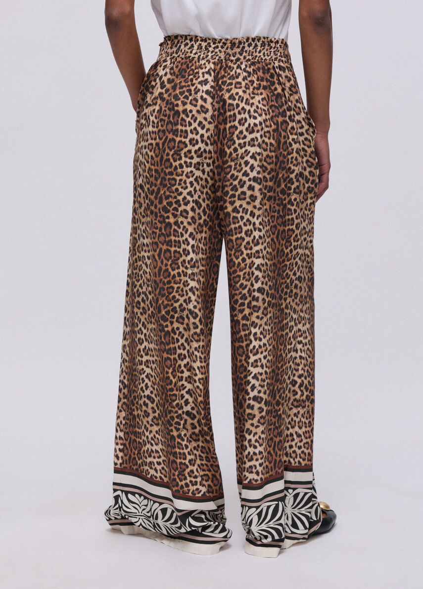Pantaloni Liu Jo Animalier