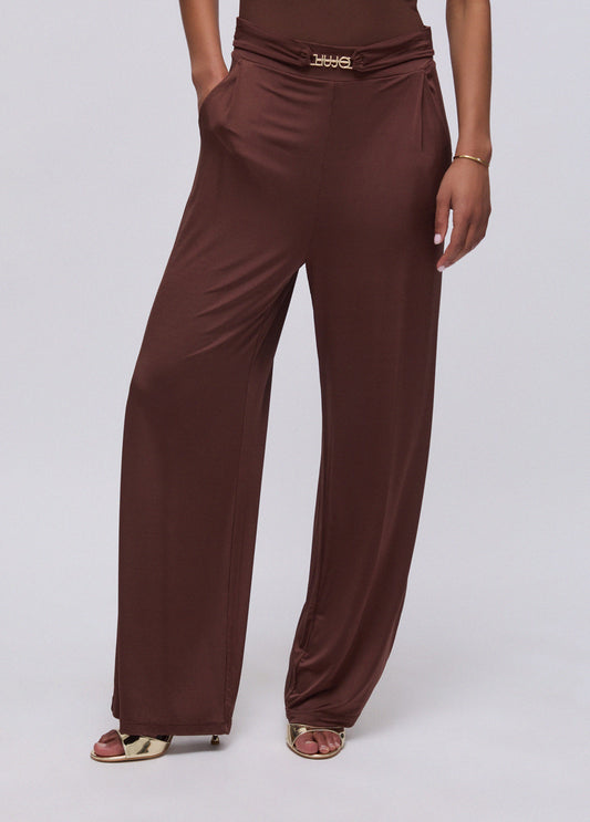 Pantaloni in Jersey Lucido Liu.Jo Terra