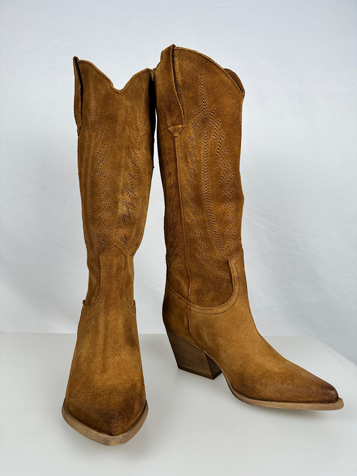 Texano Ricamato Cuoio Divine Follie