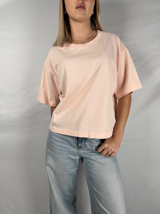 T-Shirt Cropped Rosa Vicolo
