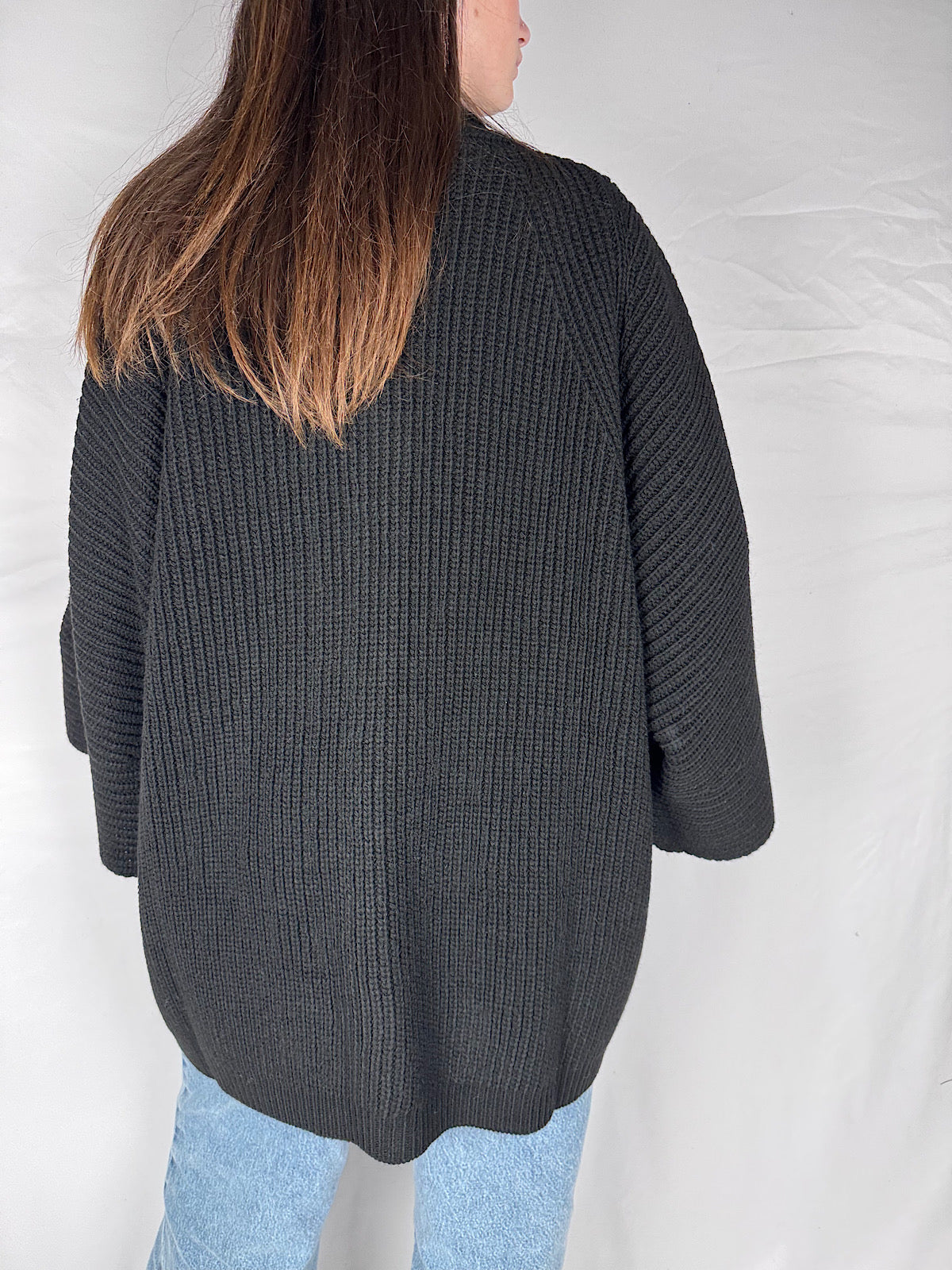 Cardigan Aperto Vicolo Nero