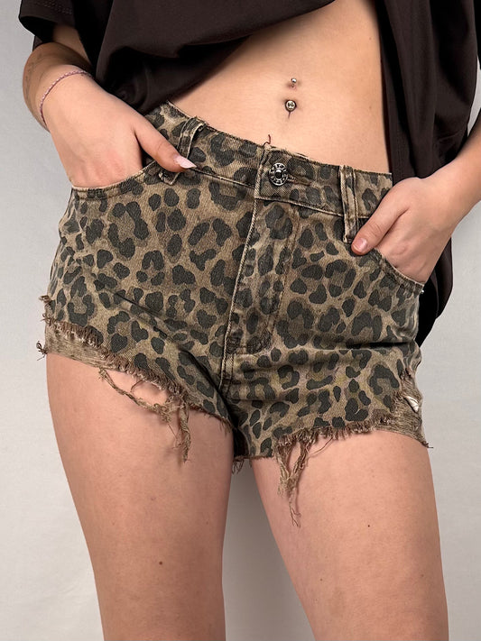 Shorts Denim Armonia Maculato