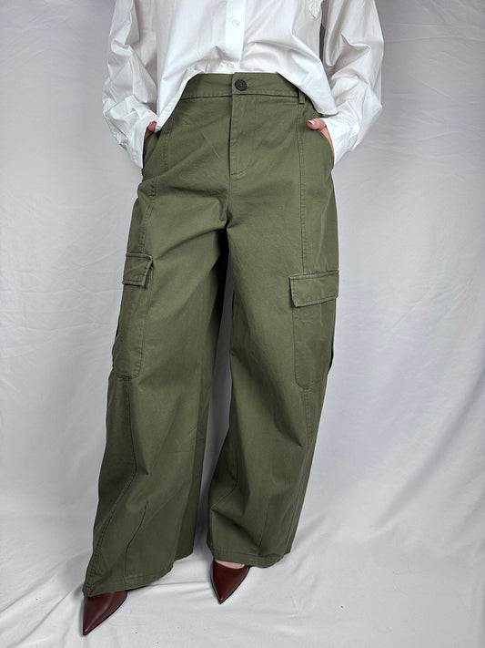 Pantalone Cargo Tensione In Military