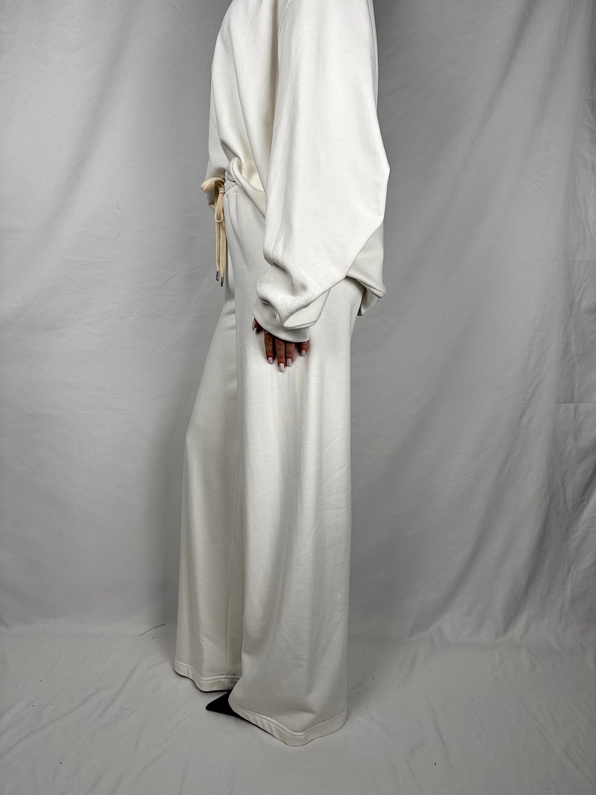 Pantalone Tuta Bianco Vicolo