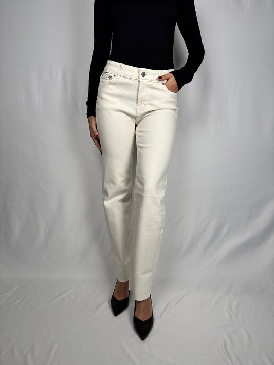 Jeans Slim JJXX Bianco