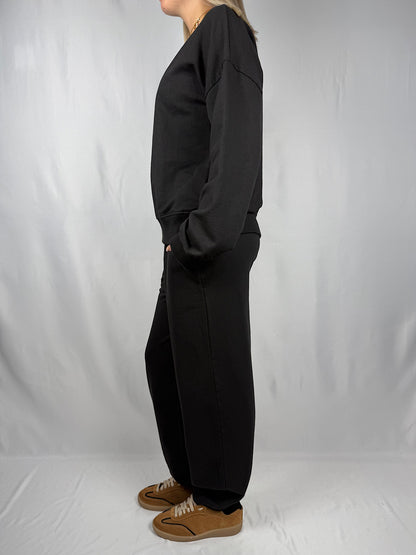 Tuta Felpa e Pantalone Susy-Mix Nera