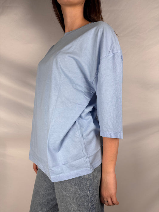 T-Shirt Scatoletta  Susy Mix Azzurro