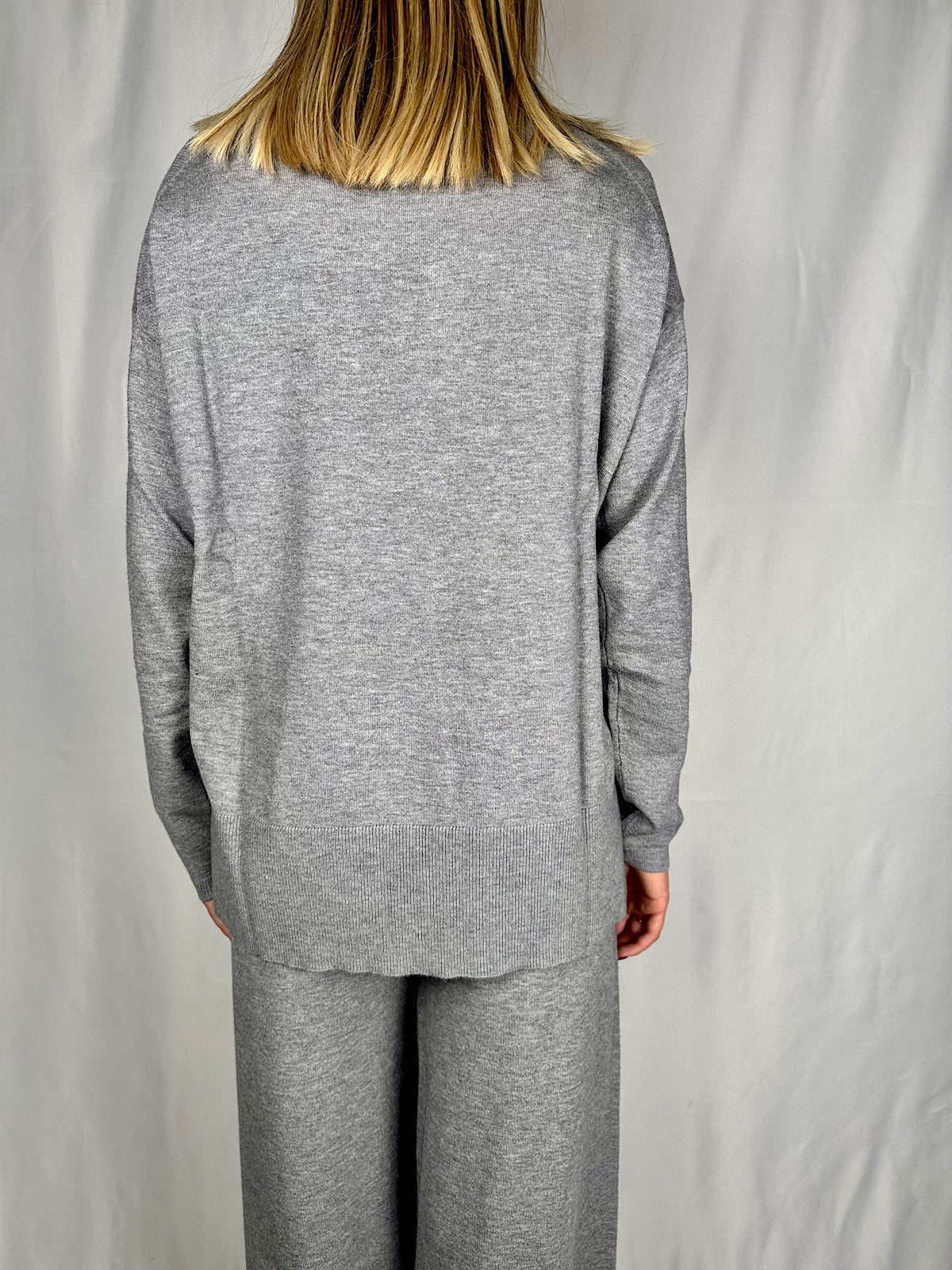 Maglia Grigio Melange MarkUp