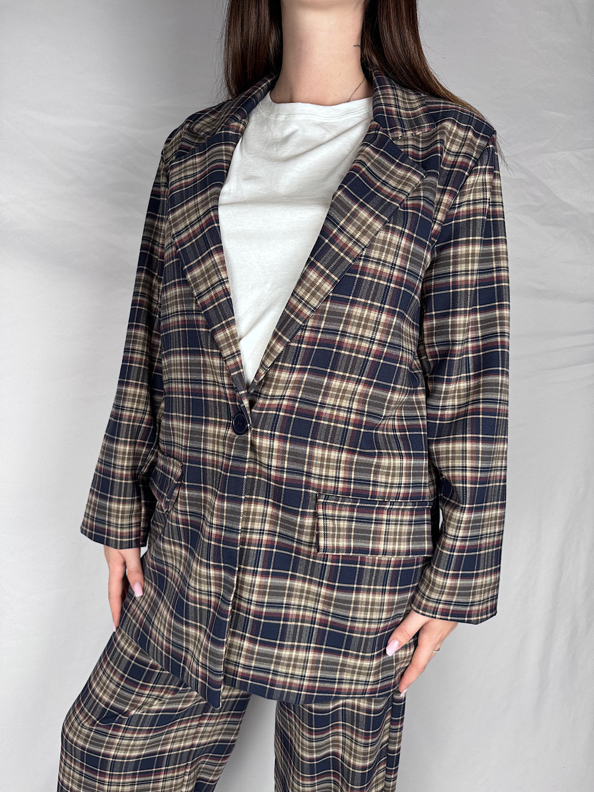 Giacca Scozzese Armonia Blu