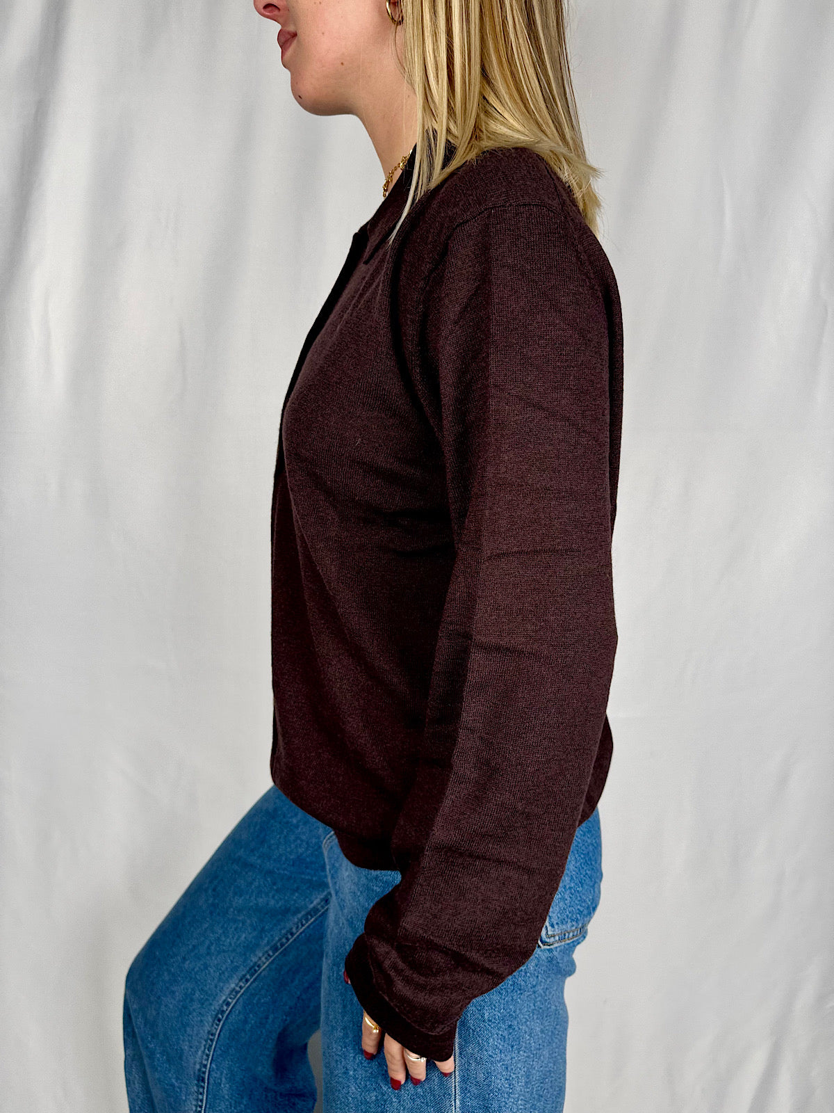 Polo in Lana Moro Vicolo